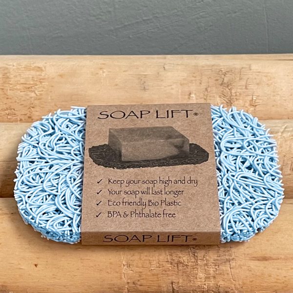 Blok zeep langer mee laten gaan. Zeepbakje / zeep matje gemaakt van BioPlastic. Na gebruik droogt je zeep sneller op.